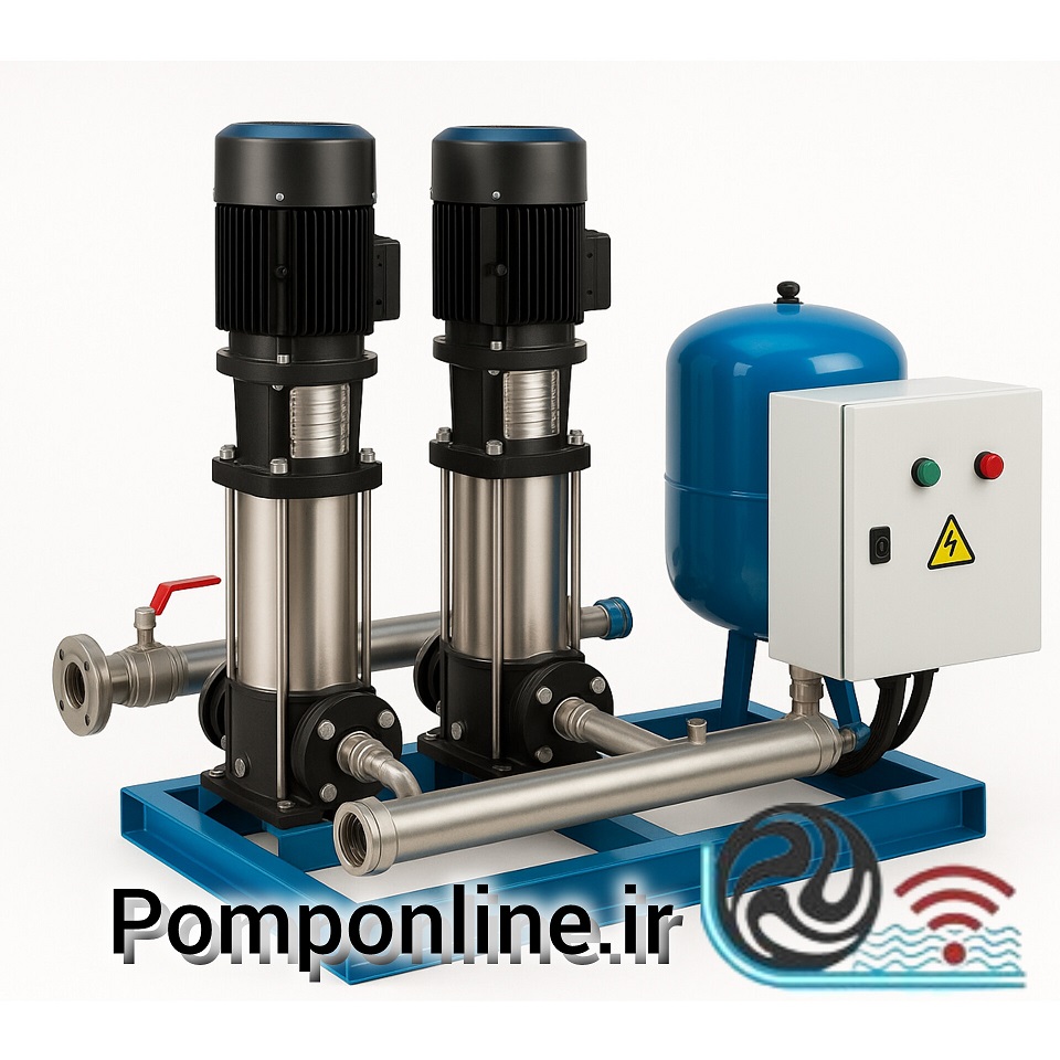 بوستر پمپ آبرسانی | راهنمای انتخاب، انواع، کارایی و محاسبه قیمت